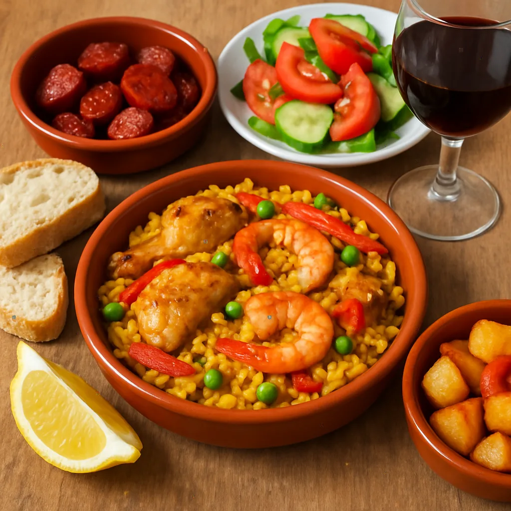 Staff Health and Wellbeing with Spanish Themed Lunch
